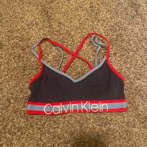 Calvin Klein sports bra!